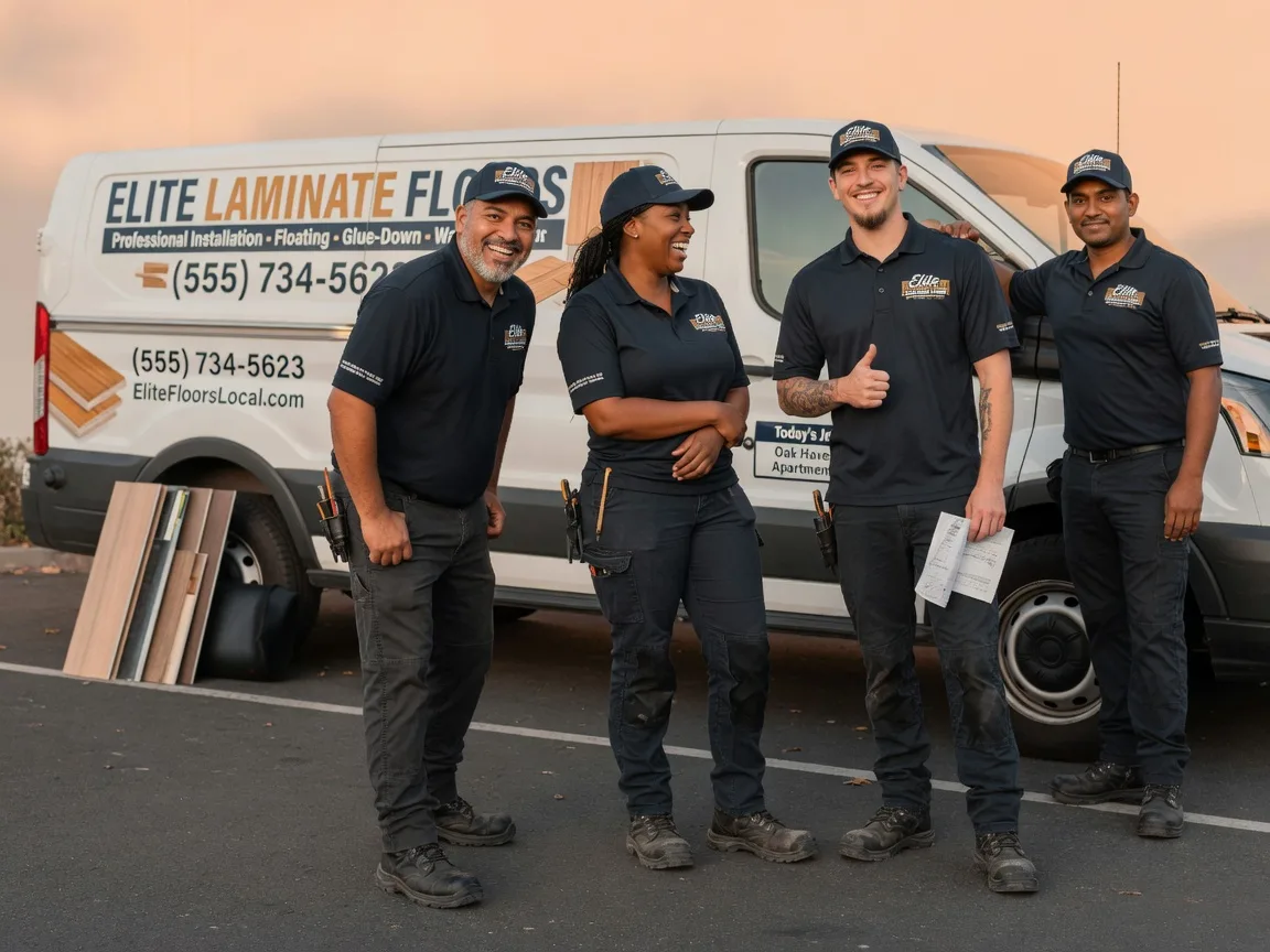 Laminate flooring installation company in Fife, WA